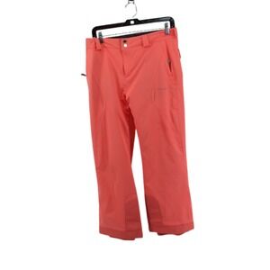 Spyder Girls Olympia Snow Pants Coral Haze Pink Size 18 Ski Winter Insulated